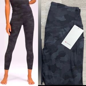 NWT Lululemon Athletica Align HR Pants 25” with Side Pockets